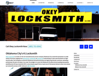 okeylocksmith.com screenshot