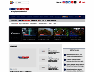 okezone.com screenshot