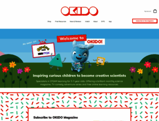 okido.co.uk screenshot