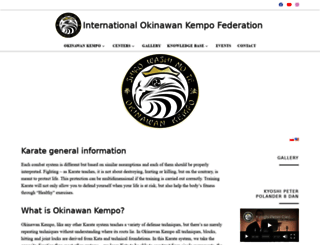 okinawankempo.com screenshot