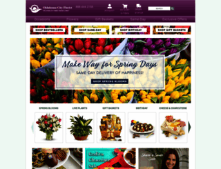 oklahoma-city-florist.com screenshot