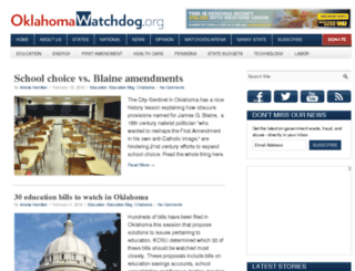 oklahoma.watchdog.org screenshot