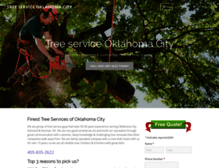 oklahomacitytrees.com screenshot