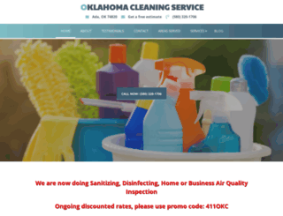oklahomacleaningservice.com screenshot