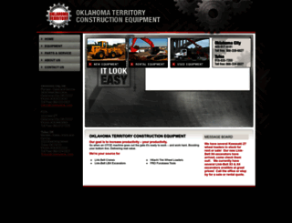 oklahomaterritoryequipment.com screenshot