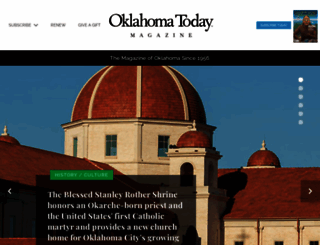 oklahomatoday.com screenshot