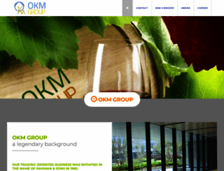 okmgroupbd.com screenshot