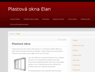 oknaelan.cz screenshot