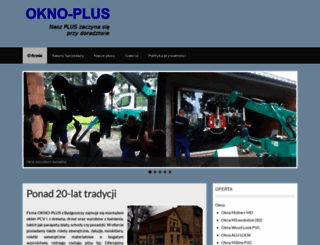 oknoplus.pl screenshot