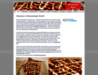 okonomiyakiworld.com screenshot