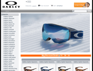 oksunglassesonsale.com screenshot
