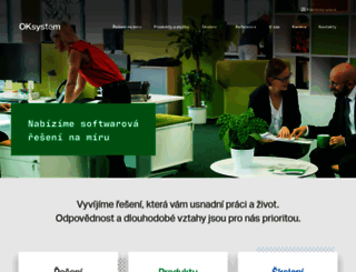 oksystem.cz screenshot