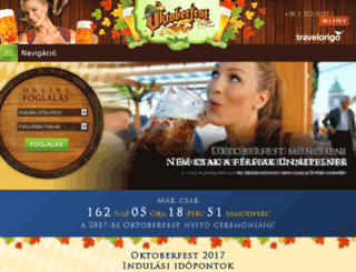 oktoberfest.co.hu screenshot