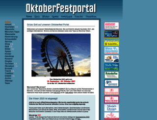 oktoberfestportal.de screenshot
