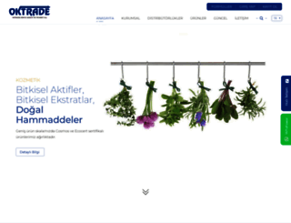 oktrade.com.tr screenshot