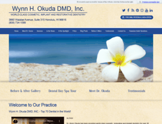 okudacosmeticdentistry.com screenshot