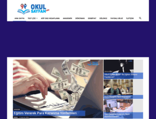 okulsayfam.com screenshot