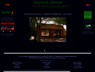 okushagroup.co.za screenshot