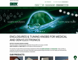 okwenclosures.com screenshot