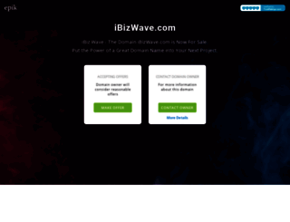 olafur.ibizwave.com screenshot