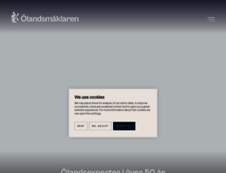 olandsmaklaren.se screenshot