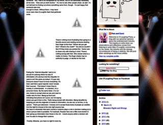 olaughingpress.org screenshot
