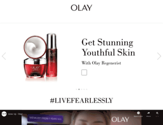 olay.com.sg screenshot