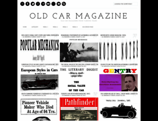 old-car-magazine.blogspot.com screenshot