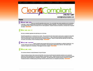 old.clearlycompliant.com screenshot