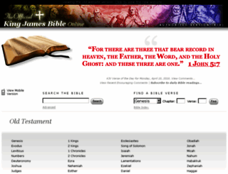 old.kingjamesbibleonline.org screenshot