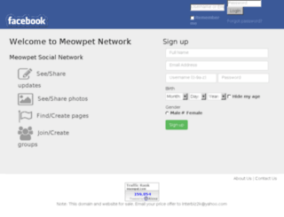 old.meowpet.com screenshot