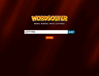 old.wordsolver.net screenshot