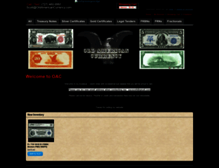 oldamericancurrency.com screenshot