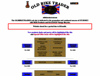 oldbiketrader.co.uk screenshot