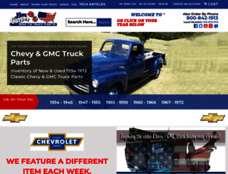 oldchevytrucks.com screenshot