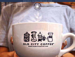 oldcitycoffee.com screenshot