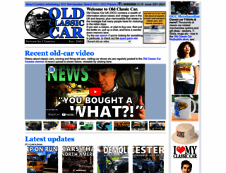oldclassiccar.co.uk screenshot