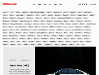 oldconceptcars.com screenshot