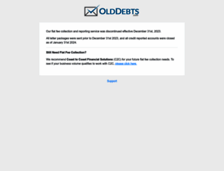 olddebts.com screenshot