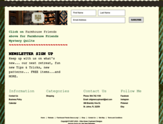 oldegreencupboard.com screenshot
