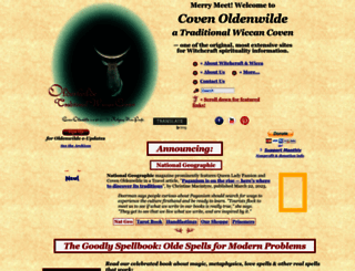 oldenwilde.org screenshot