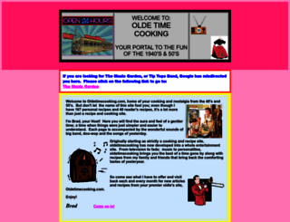 oldetimecooking.com screenshot