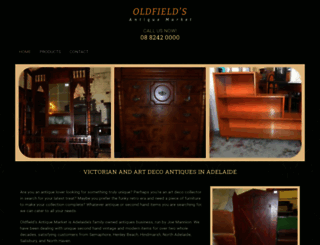 oldfieldsantiquemarket.com.au screenshot
