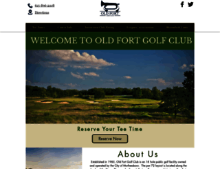 oldfortgolfclub.com screenshot