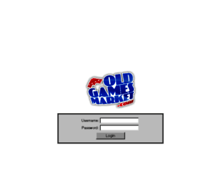 oldgamesmarket.com screenshot