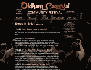 oldhamcarnival.org.uk screenshot