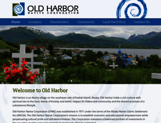 oldharbornativecorp.com screenshot