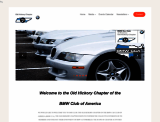 oldhickorybmwcca.org screenshot