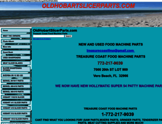 oldhobartslicerparts.com screenshot