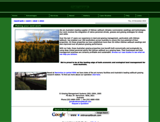 oldmansaltbush.com screenshot